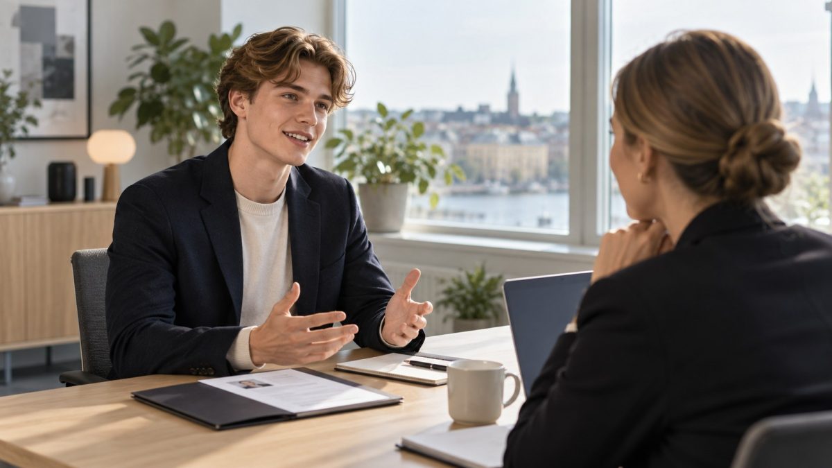 Ingångslönen är räntebasen för hela lönebanan. Ungefärliga nivåer 2026, källorna för nyexaminerade och tre förhandlingsregler för första jobbet.