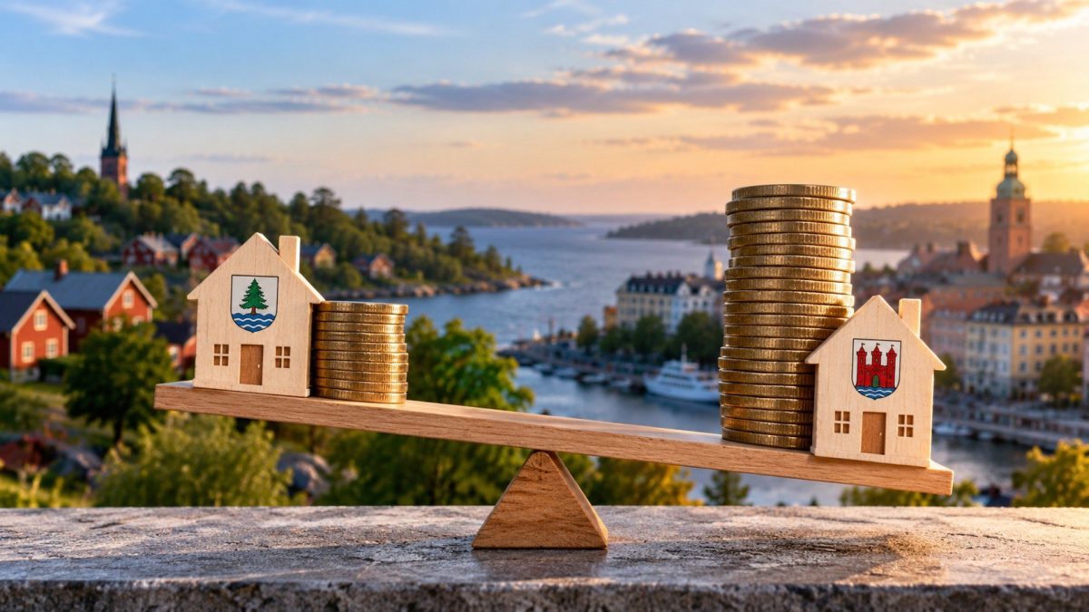 Från 28,93 procent i Österåker till 35,65 i Dorotea – så fungerar kommunalskatten 2026 och därför ser skillnaderna ut som de gör.