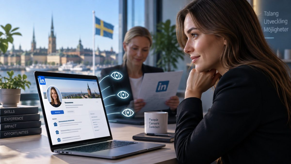 Så optimerar du LinkedIn-profilen för svensk arbetsmarknad. Vad rekryterare söker på och vilka delar de faktiskt läser.